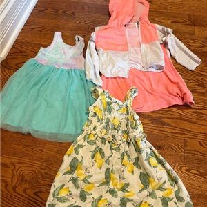 Colorful Kids Dresses and Jacket Set by old navy/jumping jeans/limited too 2t